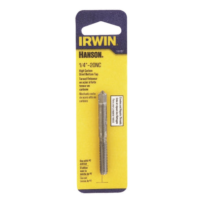 Irwin Hanson High Carbon Steel SAE Bottom Tap 1/4 in.