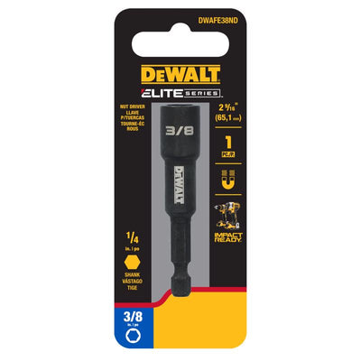 DeWalt 3/8 in. X 2-9/16 in. L Steel Nut Driver
