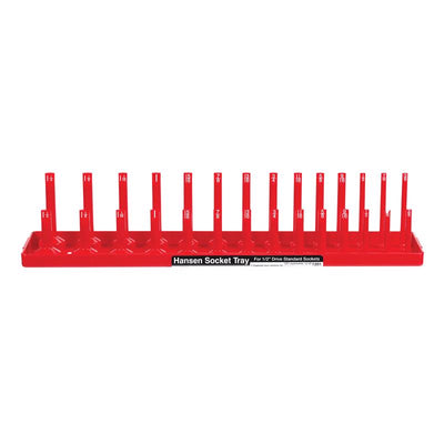Hansen Global 18 in. L X 1/2 in. drive SAE Socket Tray