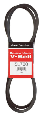 Mitsuboshi FHP General Utility V-Belt 0.63 in. W X 70 in. L For Fractional Horsepower Motors