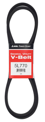Mitsuboshi FHP General Utility V-Belt 0.63 in. W X 77 in. L For Fractional Horsepower Motors