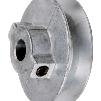 Chicago Die Cast 2 in. D X 1/2 in. D Zinc Single V-Grooved Pulley