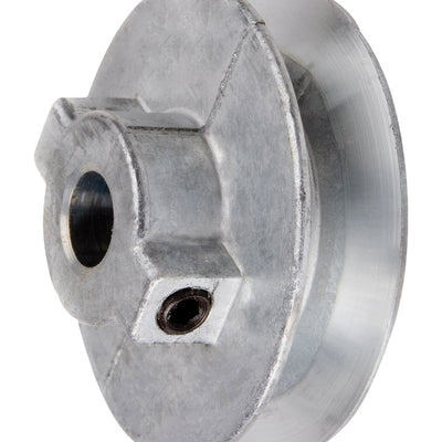 Chicago Die Cast 3 in. D X 3/4 in. D Zinc Single V-Grooved Pulley