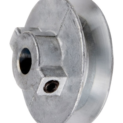 Chicago Die Cast 3-1/2 in. D X 5/8 in. D Zinc Single V-Grooved Pulley