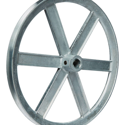 Chicago Die Cast 10 in. D X 3/4 in. D Zinc Single V-Grooved Pulley