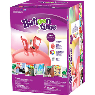 Balloon Time Jumbo Helium Tank Kit