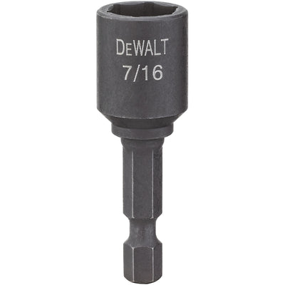 DeWalt Impact Ready 7/16 in. X 1-7/8 in. L Steel Magnetic Nut Setter 1 pc