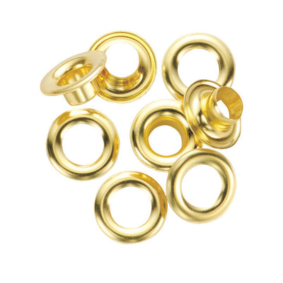 General 1/4 in. D Brass Grommet 24 pk