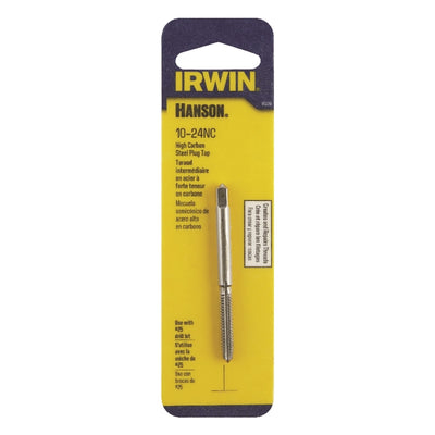 Irwin Hanson High Carbon Steel SAE Plug Tap 10-24