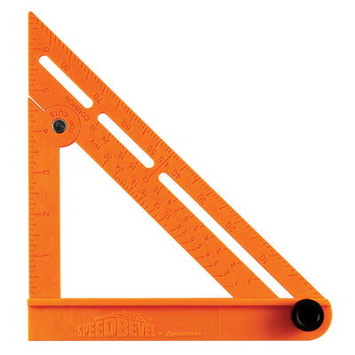 Swanson Speed Bevel 7.125 in. L X 1.25 in. H ABS Plastic Adjustable Speed Square