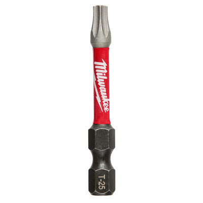 Milwaukee Shockwave Torx T25 X 2 in. L Screwdriver Bit Steel