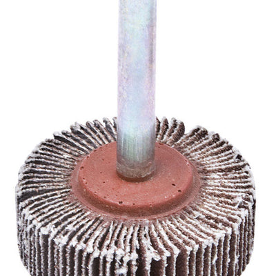 Forney 1-1/2 in. D X 1/4 in. Aluminum Oxide Flap Wheel 80 Grit