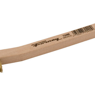 Forney 7-3/4 in. L X 1 in. W Scratch Brush Brass