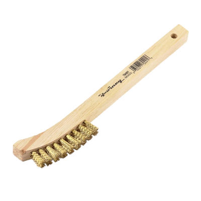 Forney 8-5/8 in. L X 1.5 in. W Scratch Brush Brass