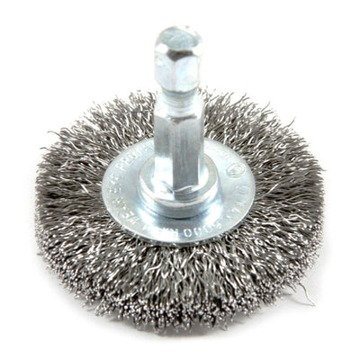 Forney 1-1/2 in. Crimped Wire Wheel Brush Metal 6000 rpm