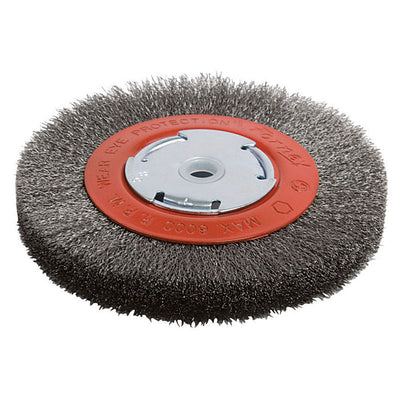 Forney 6 in. Crimped Wire Wheel Brush Metal 6000 rpm