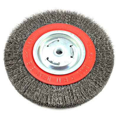 Forney 8 in. Crimped Wire Wheel Brush Metal 6000 rpm