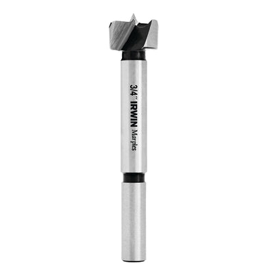 Irwin Marples 3/4 in. X 4 in. L Carbon Steel Forstner Drill Bit Round Shank