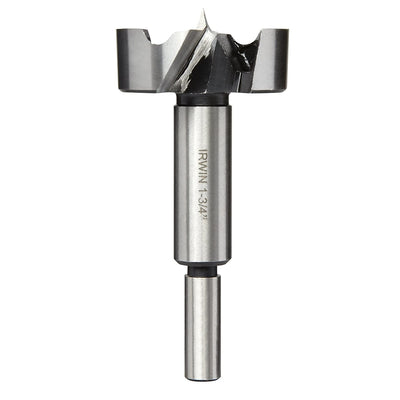 Irwin Marples 1-3/4 in. X 4 in. L Carbon Steel Forstner Drill Bit Round Shank