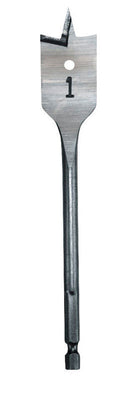 Milwaukee 13/16 in. X 6 in. L Heat-Treated Steel Flat Boring Drill Bit Quick-Change Hex Shank 1 pc
