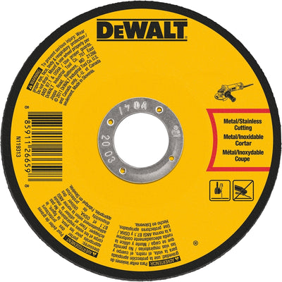 DeWalt 4 in. D X 5/8 in. Aluminum Oxide Metal Cut-Off Wheel