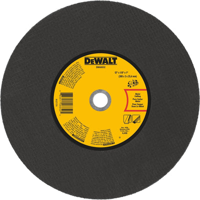 DeWalt High Performance 12 in. D X 1 in. Aluminum Oxide Metal Cut-Off Wheel