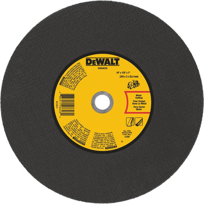 DeWalt 14 in. D X 1 in. Aluminum Oxide Cut-Off Wheel