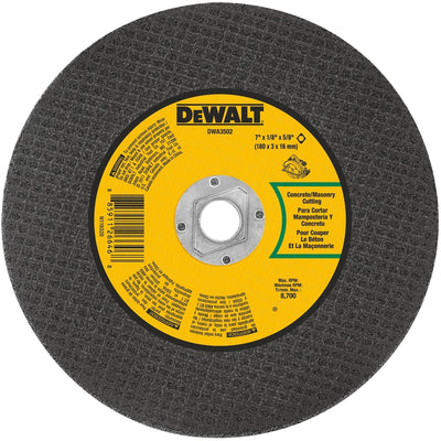DeWalt High Performance 7 in. D X 5/8 in. Aluminum Oxide Masonry Cutting Saw Blade