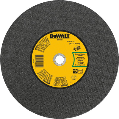 DeWalt High Performance 14 in. D X 1 in. Aluminum Oxide Masonry Cut-Off Wheel