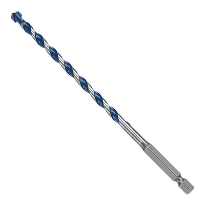 Bosch BlueGranite Turbo 1/4 in. X 6 in. L Carbide Tipped Hammer Drill Bit Hex Shank
