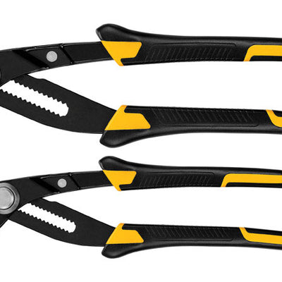 DeWalt 8-10 in. Alloy Steel Push-Lock Pliers Set