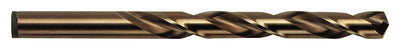 Irwin 31/64 in. X 5-7/8 in. L Cobalt Steel Drill Bit Straight Shank