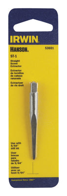 Irwin Hanson 9/64 in. X 9/64 in. D Carbon Steel Straight Screw Extractor 5.4 in.