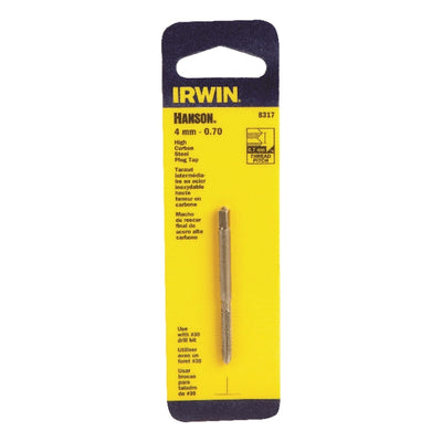 Irwin Hanson High Carbon Steel Metric Plug Tap 4-0.70 mm