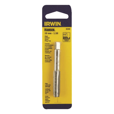Irwin Hanson High Carbon Steel Metric Plug Tap 10 - 1.50 mm