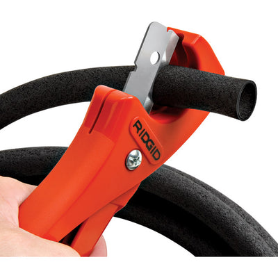 RIDGID 1-5/8 in. Plastic Pipe and Hose Cutter Red