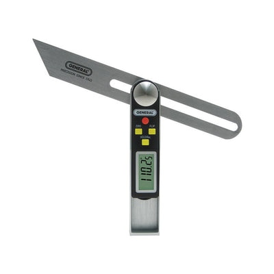 General 8 in. L Digital Sliding T-Bevel and Protractor