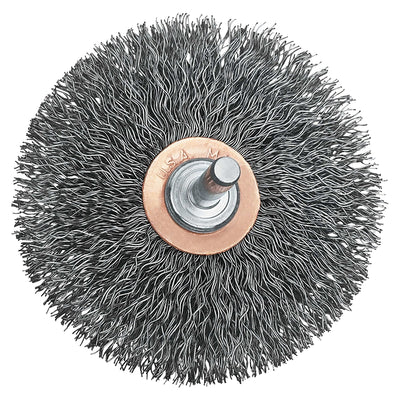 DeWalt 3 in. Fine Crimped Wire Wheel Brush Carbon Steel 20000 rpm