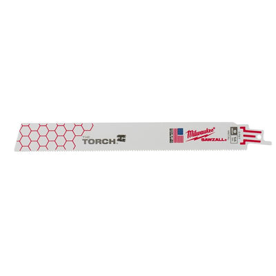 Milwaukee The Torch 9 in. Angle Iron Demo Reciprocating Saw Blade 14 TPI