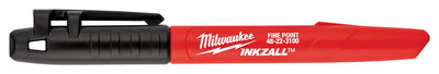 Milwaukee Inkzall Black Fine Tip Jobsite Marker