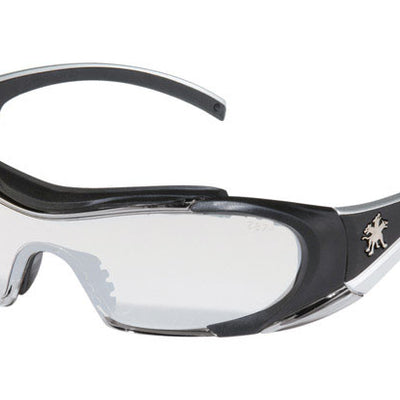 Safety Works Hellion Anti-Fog Safety Glasses Clear Lens Black Frame