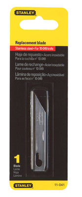 Stanley Stainless Steel Utility Replacement Blade 2-9/16 in. L