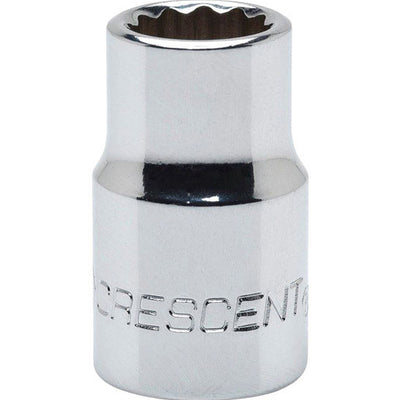 Crescent 13 mm X 3/8 in. drive Metric 12 Point Standard Socket