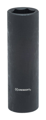 Crescent 13 mm X 1/2 in. drive Metric 6 Point Deep Impact Socket