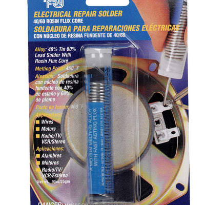 Alpha Fry 0.9 oz Repair Solder 0.062 in. D Tin/Lead 40/60