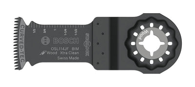 Bosch Starlock 1-1/4 in. X 4 in. L Bi-Metal Plunge Blade