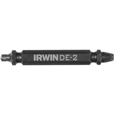 Irwin Impact SCREW-GRIP .15 in. M2 High Speed Steel Double-Ended Screw Extractor 2 in.