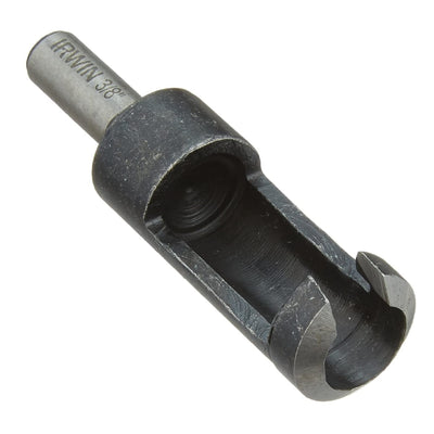 Irwin 3/8 in. X 2 in. L High Carbon Steel Plug Cutter Round Shank