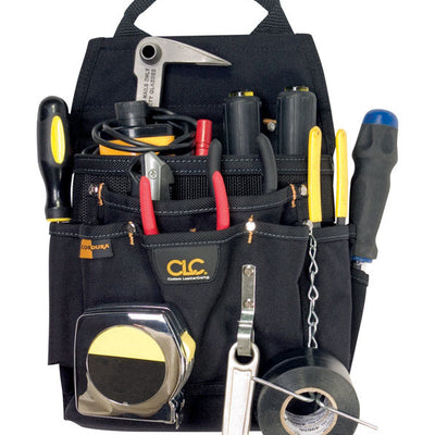 CLC 4 in. W X 14.25 in. H Ballistic Nylon Tool Pouch 12 pocket Black