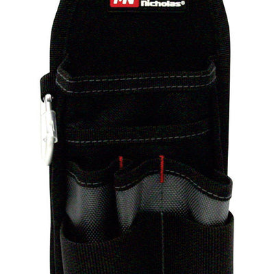 McGuire-Nicholas 8 in. W Polyester Tool Pouch 8 pocket Black